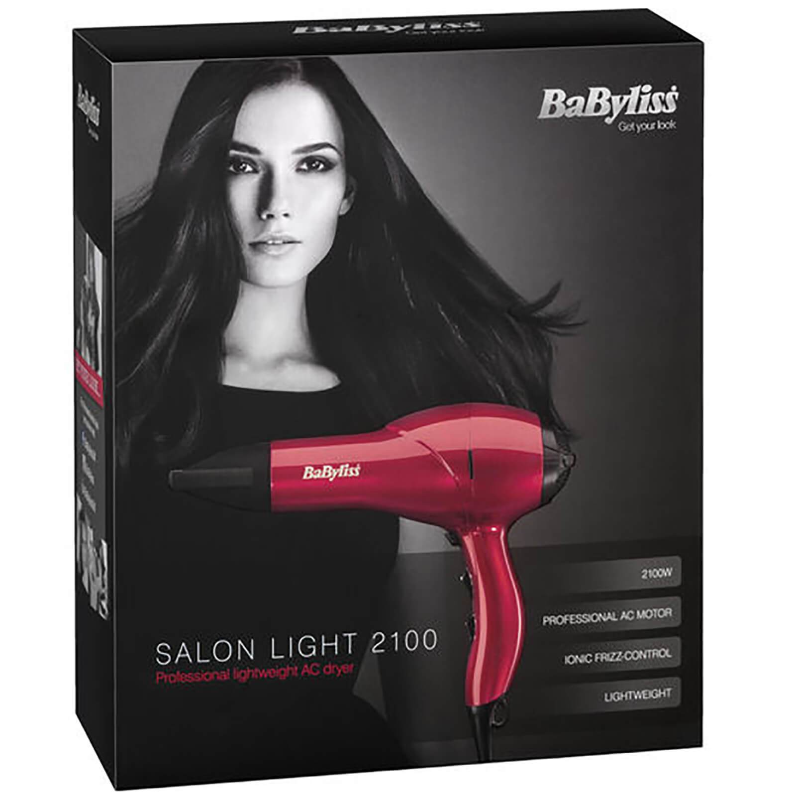 Babyliss 2100 hair dryer top